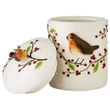 Grandma Wild's Robin with Berries Ceramic Biscuit Barrel (kerámia keksztároló) 150g