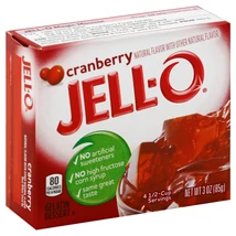 Jell-O Cranberry Gelatin [USA] 85g
