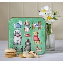 Grandma Wild’s Embossed Dogs in Jumpers Tin  (Pulcsis kutyák fémdoboz) 160g Grandma Wild’s Embossed Dogs in Jumpers Tin  (Pulcsis kutyák fémdoboz) 160g