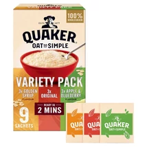 Quaker Oat So Simple Válogatás (9 instant tasak) 297g  Quaker Oat So Simple Válogatás (9 instant tasak) 297g