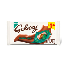 Galaxy Smooth Mint Milk Chocolate 110g