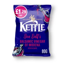 Kettle Chips - Sea Salt & Balsamic Vinegar 80g Kettle Chips - Sea Salt & Balsamic Vinegar 80g