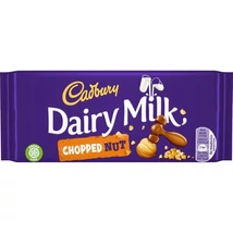 Cadbury Dairy Milk Chopped Hazelnut Chocolate Bar 95g Cadbury Dairy Milk Chopped Hazelnut Chocolate Bar 95g