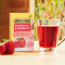Twinings Strawberry & Raspberry Tea (Málna, Eper és Málnaszeder Tea) 20 db filter Twinings Strawberry & Raspberry Tea (Málna, Eper és Málnaszeder Tea) 20 db filter