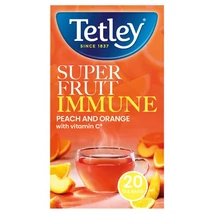 Tetley Super Fruit Immune Peach and Orange Tea (Őszibarack és narancs) 20 db filter Tetley Super Fruit Immune Peach and Orange Tea (Őszibarack és narancs) 20 db filter