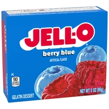 Jell-O Berry Blue Gelatin Mix 85g [USA]