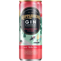 Kopparberg Gin & Lemonade Strawberry & Lime 5% 250ml