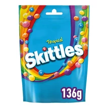 Skittles Tropical Pouch 136g Skittles Tropical Pouch 136g
