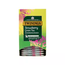 Twinings Strawberry Green Tea -  15 db piramis filter