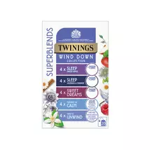 Twinings  Superblends Wind Down Collection - 20 db borítékolt filter