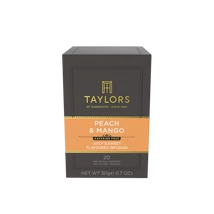 Taylors of Harrogate Peach & Mango (őszibarack-mangó) tea 20 db borítékolt filter