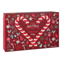 Mrs Tilly's Candy Cane Fudge Gift Box 400g