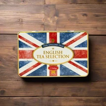 New English Teas - Retro Union Jack Fine English Tea Selection (Fémdobozos teaválogatás 100 db filter teával)