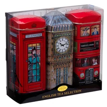 New English Teas - Traditional English Teas (Telefonfülke, Big Ben és Busz)