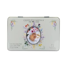 New English - Queen Elizabeth II Tea Selection Tin - 72 db teafilter