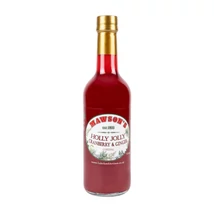Mawson's - Holly Jolly Cranberry & Ginger in Punch Glass Bottle 500ml