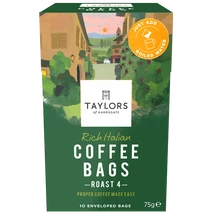 Taylors Of Harrogate  Rich Italian Coffee Bags 10 db filter