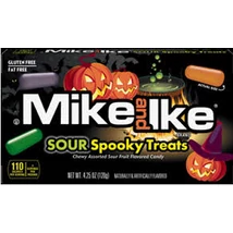 Mike and Ike Sour Spooky Treats 120g Mike and Ike Sour Spooky Treats 120g