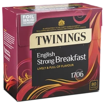 Twinings 1706 Strong Breakfast Tea 80 db filter
