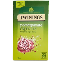 Twinings Green Tea & Pomegranate Tea (Zöld Tea Gránátalmával) 20db filter Twinings Green Tea & Pomegranate Tea (Zöld Tea Gránátalmával) 20db filter