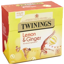 Twinings Lemon and Ginger Tea (Citrom, Gyömbér) - 80 db filter   Twinings Lemon and Ginger Tea (Citrom, Gyömbér) - 80 db filter