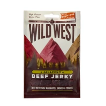Wild West Jalapeno Beef Jerky 25g Wild West Jalapeno Beef Jerky 25g