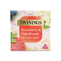 Twinings Strawberry & Elderflower (Eper és bodza) Tea 20 db filter Twinings Strawberry & Elderflower (Eper és bodza) Tea 20 db filter