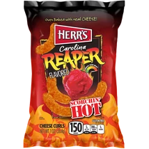 Herr's Carolina Reaper Flavoured Cheese Curls [USA] 170g