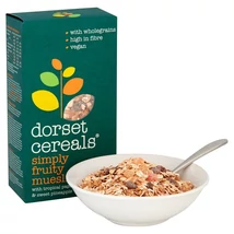 Dorset Cereals Simply Fruity Muesli (Egyszerûen Gyümölcsös Müzli) 410g
