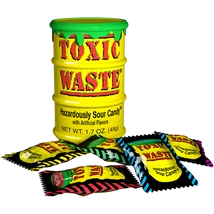 Toxic Waste Yellow Drum Extreme Sour Candy [USA] 42g