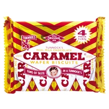 Tunnocks Choc Caramel Wafer 4-es kiszerelés Tunnocks Choc Caramel Wafer 4-es kiszerelés