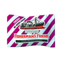 Fisherman's Friend Cherry Cukormentes cukorka 25g