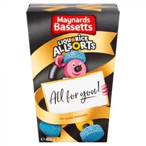 Maynards Bassetts Liquorice Allsorts Carton 350g Maynards Bassetts Liquorice Allsorts Carton 350g