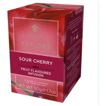 Taylors of Harrogate Sour Cherry (Meggy) Tea 20 db borítékolt filter