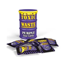 Toxic Waste Purple Sour Candy Drum