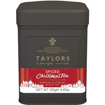 Taylors of Harrogate Spiced Christmas Loose Leaf Tea Tin (Fémdobozos Karácsonyi Tea) 125g