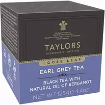 Taylor's Of Harrogate Earl Grey Leaf Carton Tea (Szálas Earl Grey Tea) 125g