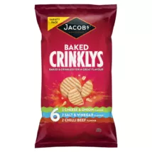 Jacobs Mini Cheddars Crinkly Variety 6pk