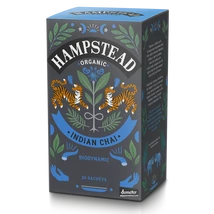 Hampstead Tea Organic Indian Chai Tea Bags  (Bio Fekete Chai Tea) 20 db filter