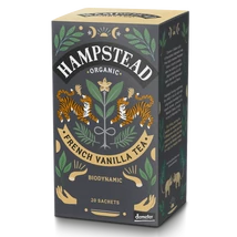  Hampstead Tea Organic French Vanilla Tea Bags (Bio Fekete Tea Vaníliával) 20 db filter  
