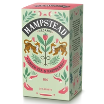  Hampstead Tea Organic Green Tea with Raspberry Tea Bags (Zöld tea málnával) 20 db filter