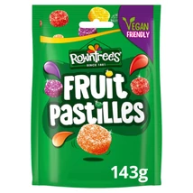 Rowntree’s Fruit Pastilles Sweets Sharing Bag 143g Rowntree’s Fruit Pastilles Sweets Sharing Bag 143g