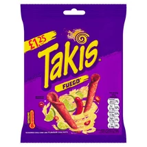  Takis Fuego chili-lime ízesítésű tortilla chips 55g