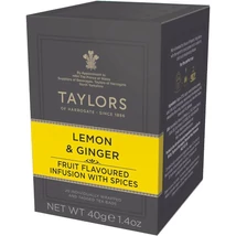 Taylors of Harrogate Lemon & Ginger (citrom-gyömbér) tea 20 db borítékolt filter