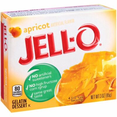 Jell-O Apricot Gelatin Mix [USA] 85g
