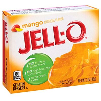 Jell-O Mango Gelatin Mix [USA] 85g