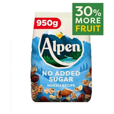 Alpen Müzli - No Added Sugar (Cukormentes) 950g