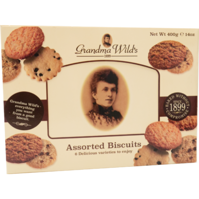 Grandma Wilds  Assorted Biscuits Selection Gift Box (Kekszválogatás) 400g