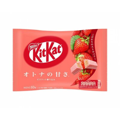 Nestle KitKat Mini Strawberry 10 Pack
