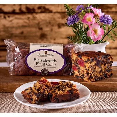 Grandma Wild's Rich Fruit & Brandy Cake 350g